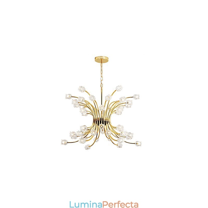 Plafoniera cu candelabru minimalist minimalist personalitate C