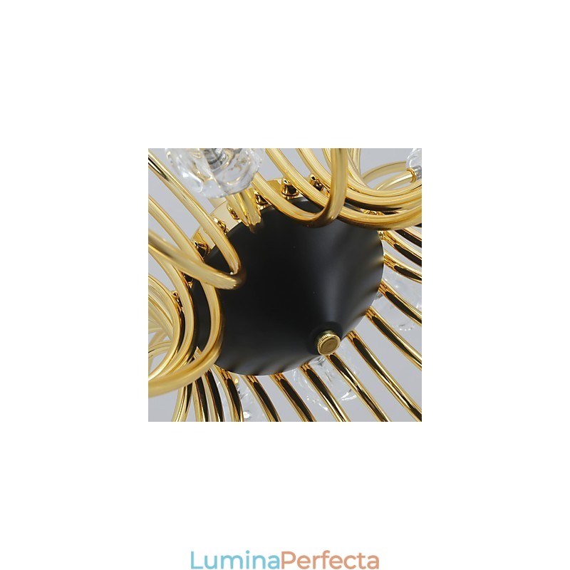 Plafoniera cu candelabru minimalist minimalist personalitate C