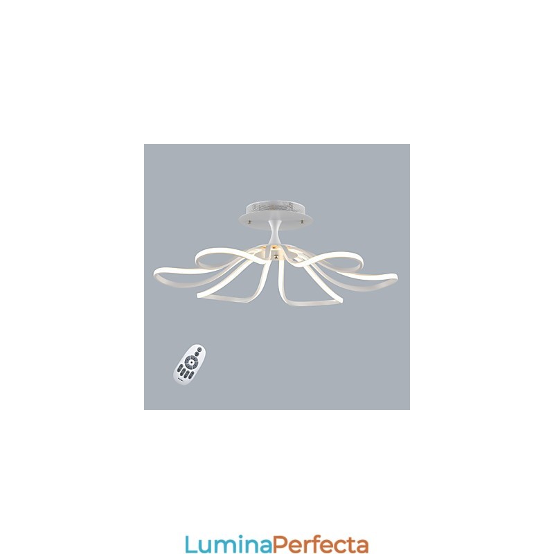 Plafoniera cu montare incastrata in stil mini modern contemporan