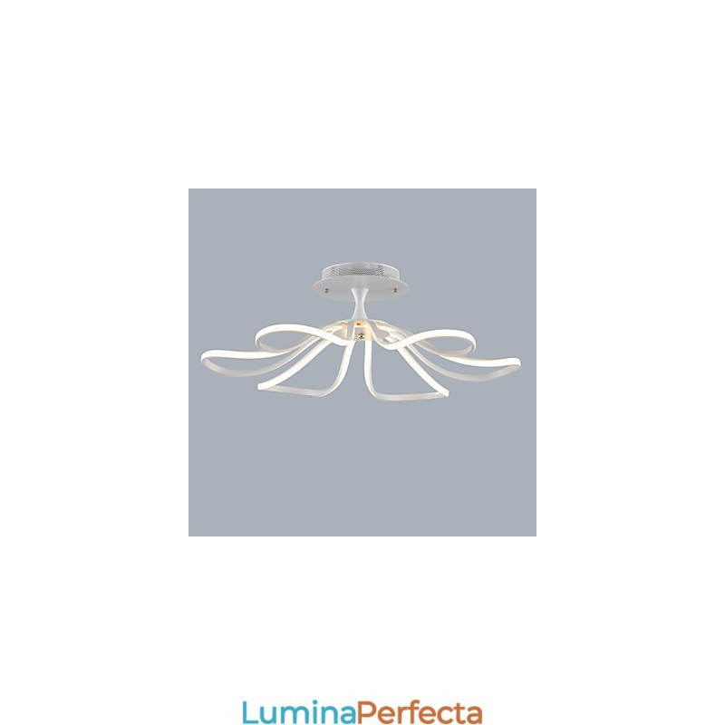 Plafoniera cu montare incastrata in stil mini modern contemporan