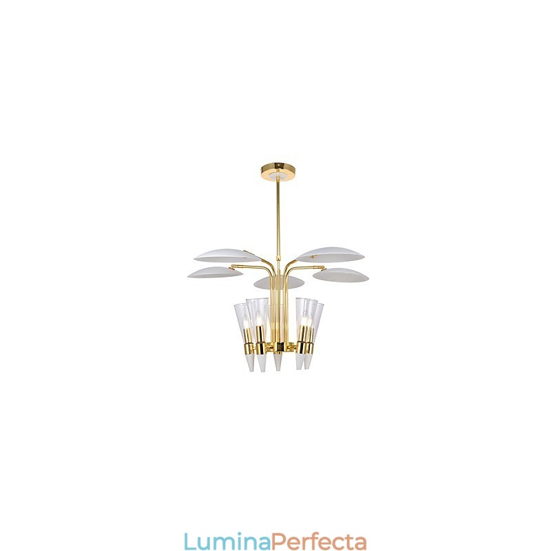 Candelabru de artă cu direcție personalizată reglabilă Candelabru cu lampă