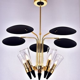 Candelabru de artă cu direcție personalizată reglabilă Candelabru cu lampă