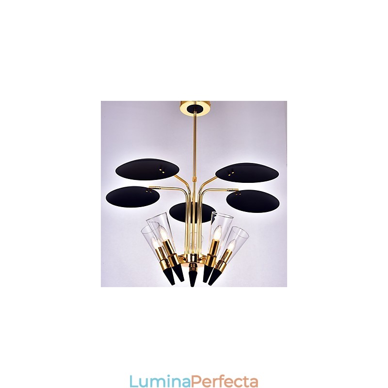 Candelabru de artă cu direcție personalizată reglabilă Candelabru cu lampă