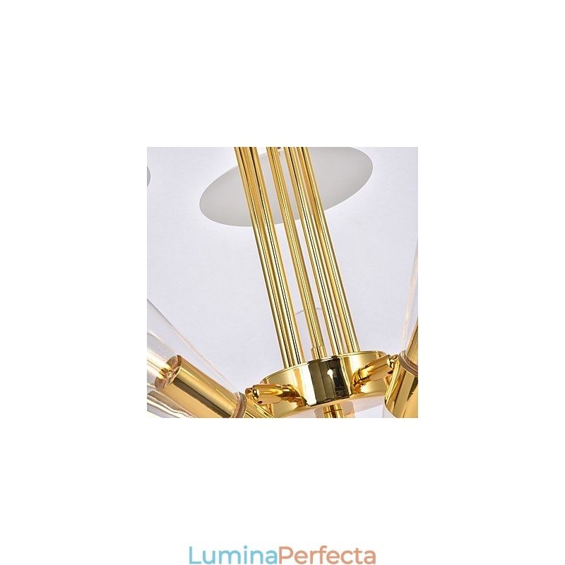 Candelabru de artă cu direcție personalizată reglabilă Candelabru cu lampă