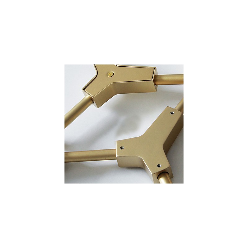 Caracteristică tradițională de pictură clasică pentru lumina suspendată din lemn de bambus în stil mini