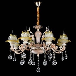 Modern, contemporan, tradițional, clasic, aliaj de zinc, caracteristică pentru lumina suspendată din metal în stil mini cristal