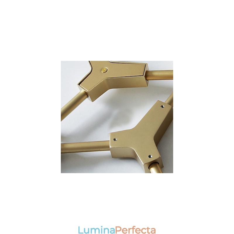 Caracteristică tradițională de pictură clasică pentru lumina suspendată din lemn de bambus în stil mini