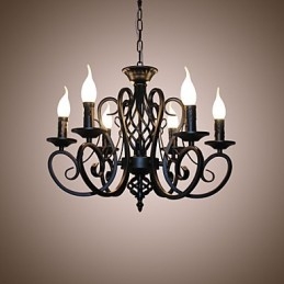 Candelabru în stil european Lumini de sufragerie Originalitate simplă Lumânări inovatoare 6 lumini