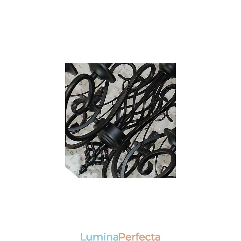 Candelabru în stil european Lumini de sufragerie Originalitate simplă Lumânări inovatoare 6 lumini