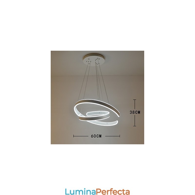 Lampă candelabru cu atmosferă creativă simplă din Europa de Nord Cantina Decorează corpul de iluminat