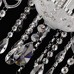 Modern Contemporan Tradițional Clasic Alte caracteristici pentru candelabru de sticlă în stil lumânare de cristal
