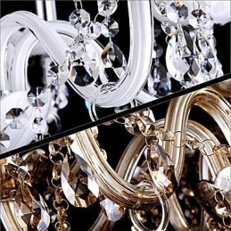 Modern Contemporan Tradițional Clasic Alte caracteristici pentru candelabru de sticlă în stil lumânare de cristal