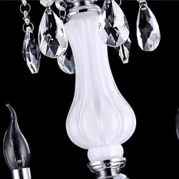Modern Contemporan Tradițional Clasic Alte caracteristici pentru candelabru de sticlă în stil lumânare de cristal