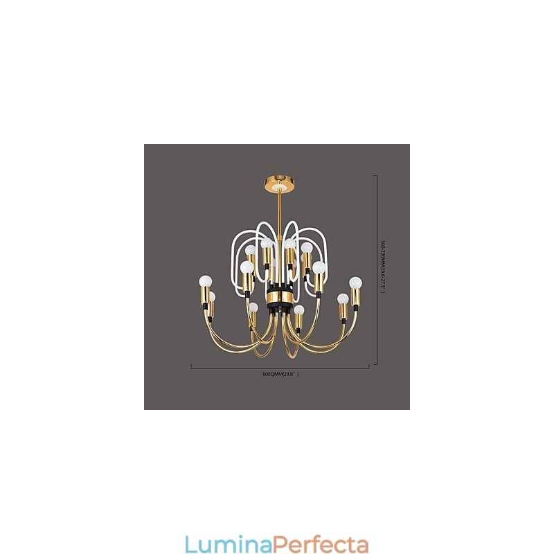 Candelabru în stil mini personalizat modern și contemporan