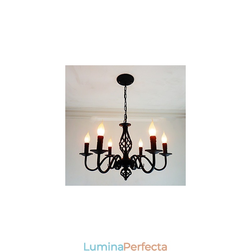 Artistic Chic & Modern Altele Caracteristică pentru Candelabru metal cu 6 becuri în interior