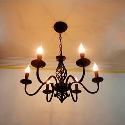 Artistic Chic & Modern Altele Caracteristică pentru Candelabru metal cu 6 becuri în interior