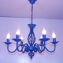 Artistic Chic & Modern Altele Caracteristică pentru Candelabru metal cu 6 becuri în interior