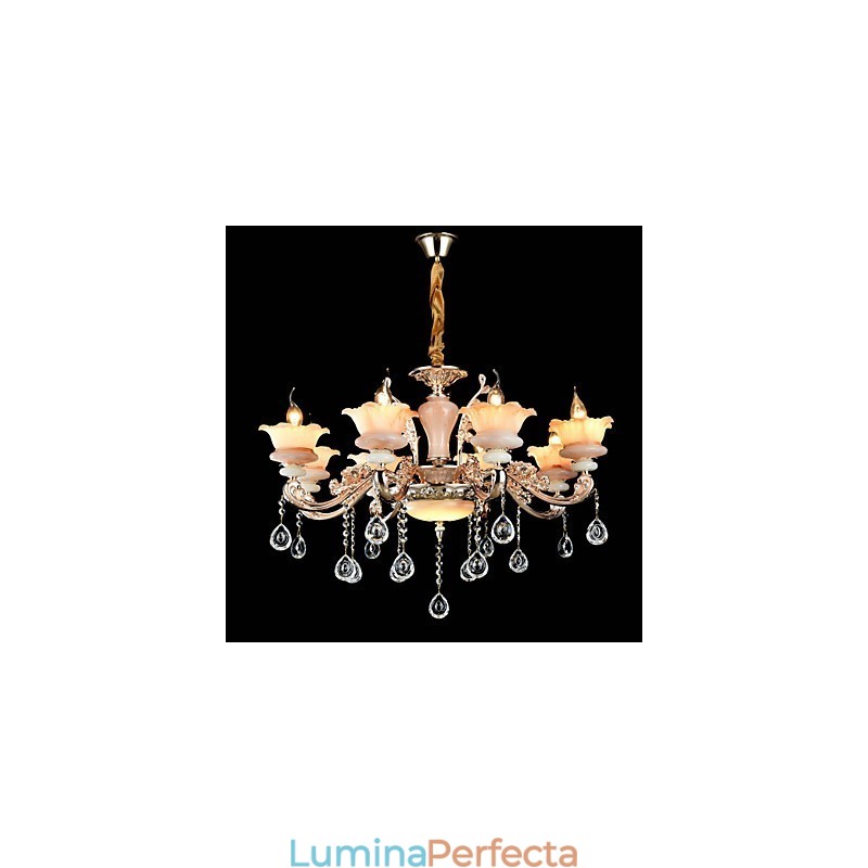 Modern, contemporan, tradițional, clasic, aliaj de zinc, caracteristică pentru lumina suspendată din metal în stil mini cristal