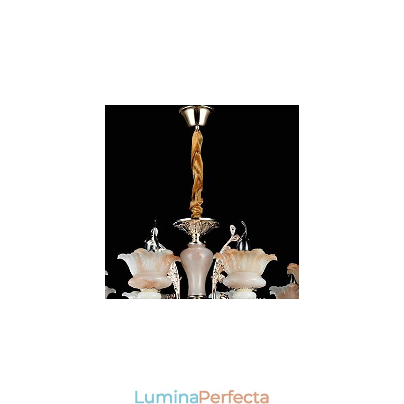 Modern, contemporan, tradițional, clasic, aliaj de zinc, caracteristică pentru lumina suspendată din metal în stil mini cristal