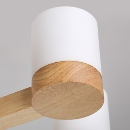 Candelabru cu 3 lumini Modern Contemporan Tradițional Clasic Vintage Country Caracteristică din lemn pentru lemn