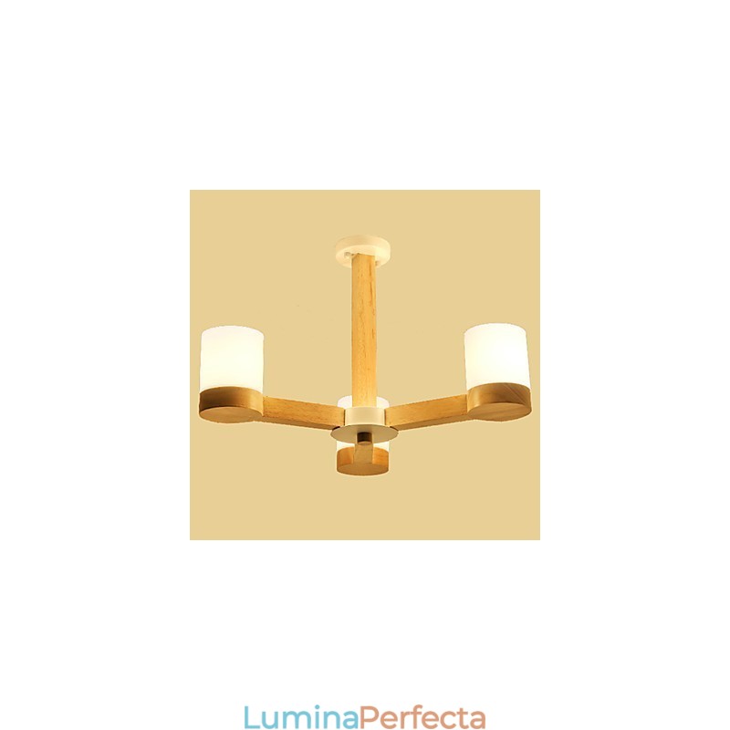 Candelabru cu 3 lumini Modern Contemporan Tradițional Clasic Vintage Country Caracteristică din lemn pentru lemn