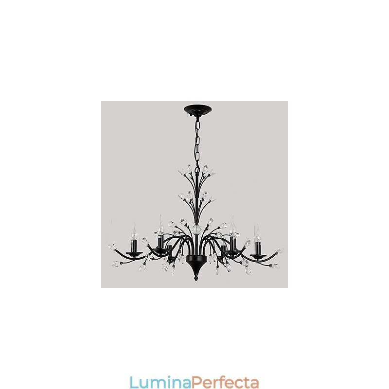 Candelabru de cristal cu 6 lumini Modern Contemporan Tradițional Clasic Vintage Retro Pictură Țară Caracteristică