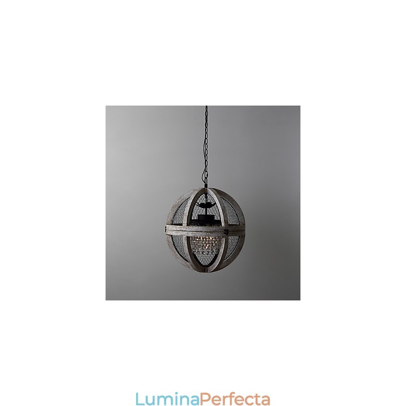 Lampă de candelabru din lemn de culoare vintage din metal american industrial pentru pictură, lampă cu pandantiv pentru decorațiuni de interior