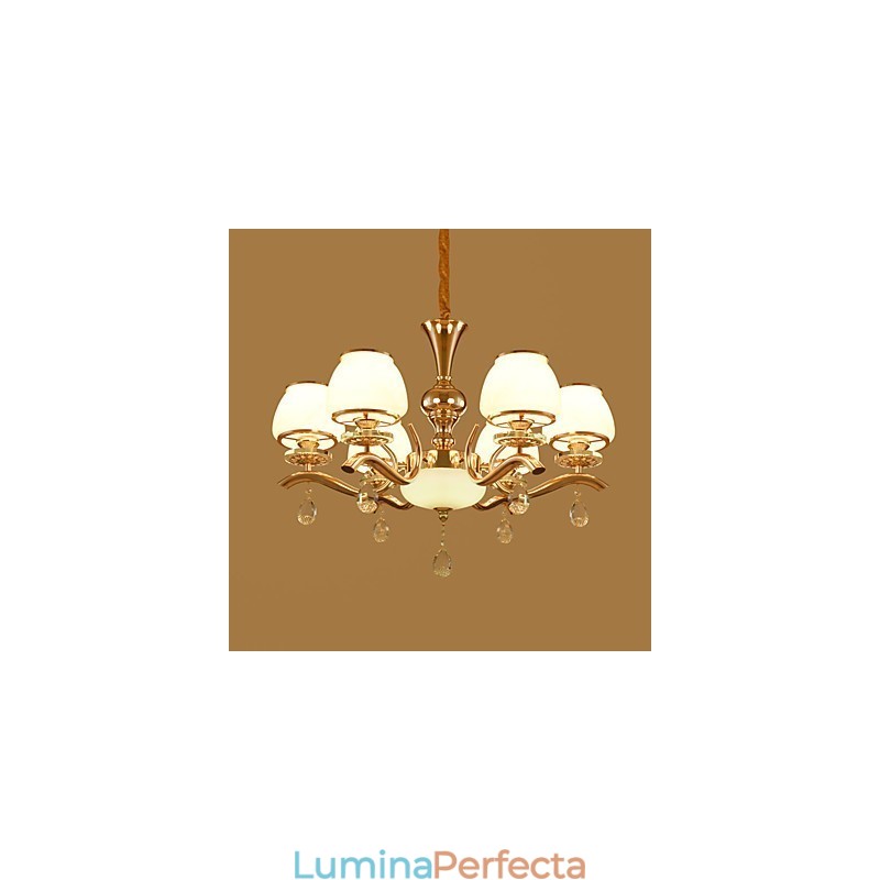 Candelabru Modern Contemporan Caracteristică galvanizată pentru metal cristal