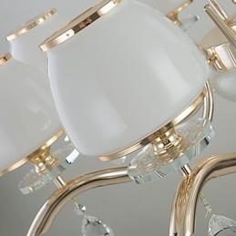 Candelabru Modern Contemporan Caracteristică galvanizată pentru metal cristal