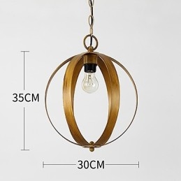 Loft Metal Amercian Stil Industrial Pictură Culoare Candelabru european Lampă de interior Decora Lampă suspendată