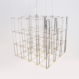 Candelabru modern Lampă din oțel inoxidabil Iluminat la mansardă