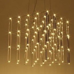 Candelabru modern Lampă din oțel inoxidabil Iluminat la mansardă