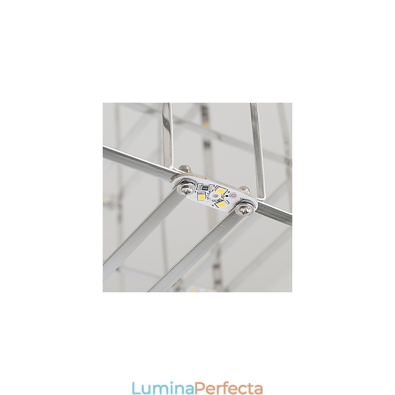 Candelabru modern Lampă din oțel inoxidabil Iluminat la mansardă