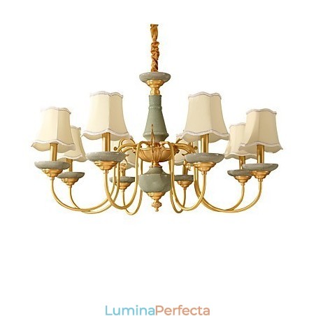 Candelabru din cupru Candelabru decorativ din jad KP8 Candelabru din cupru Candelabru decorativ din jad KP8