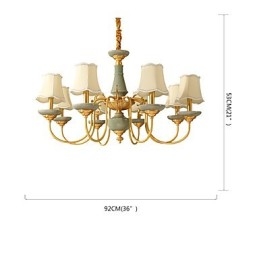 Candelabru din cupru Candelabru decorativ din jad KP8