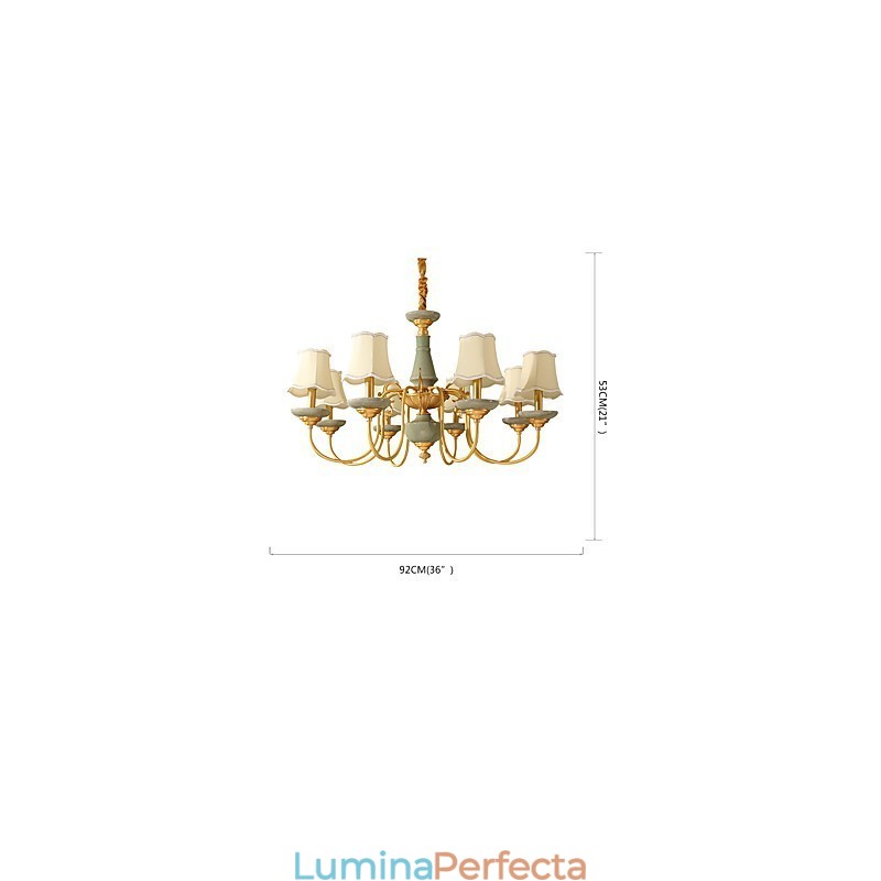 Candelabru din cupru Candelabru decorativ din jad KP8