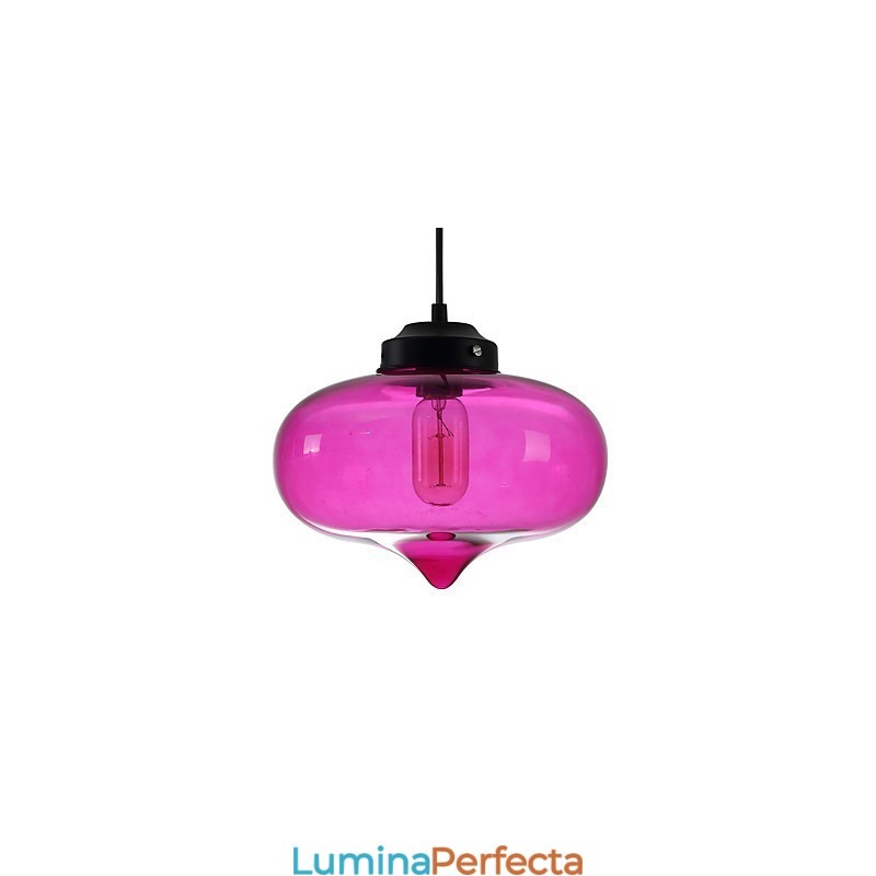 Pandantiv Bubble Design Pictură minimalistă din fier cu 1 lumină