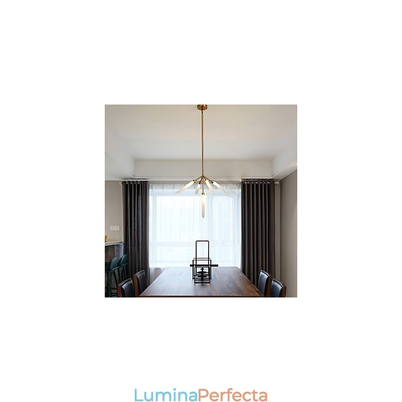 Candelabru modern și personalizat în stil mini cu 5 lumini