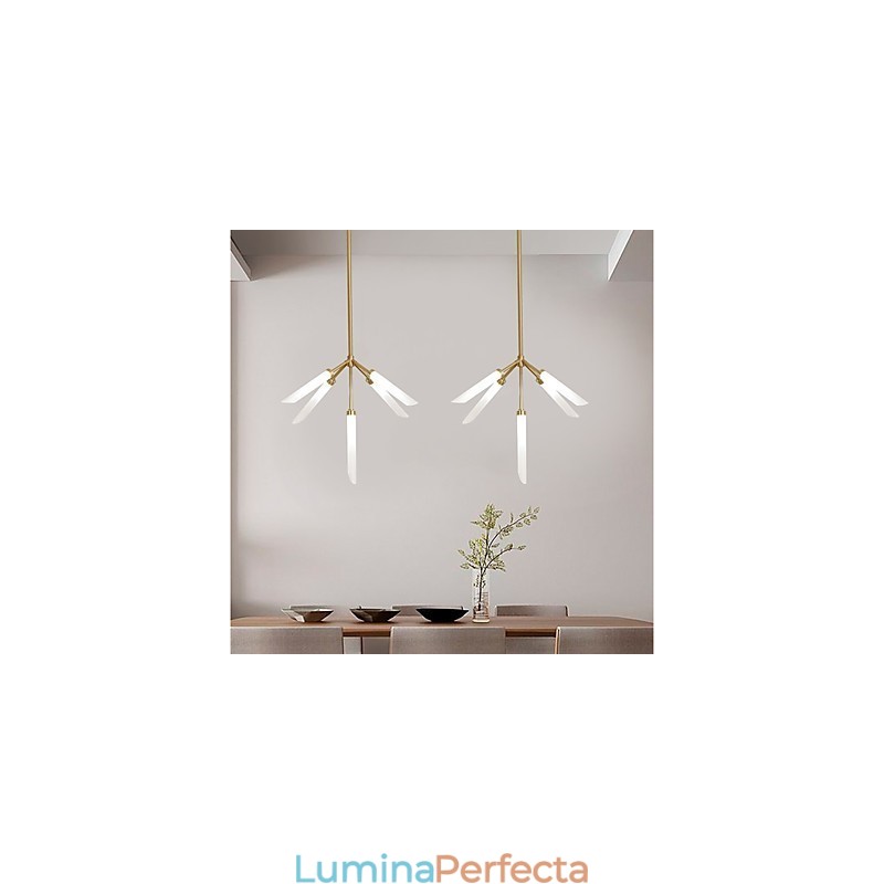 Candelabru modern și personalizat în stil mini cu 5 lumini
