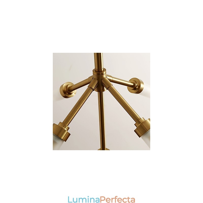Candelabru modern și personalizat în stil mini cu 5 lumini