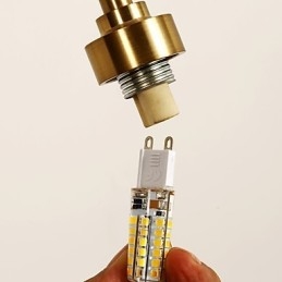 Candelabru modern și personalizat în stil mini cu 5 lumini