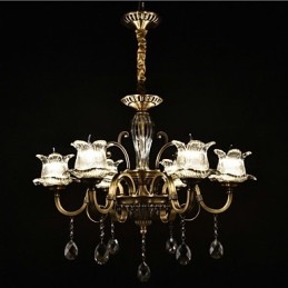 Caracteristică de pictură rustic Lodge pentru designeri Metal Interior Magazine Candelabru cu 2 becuri