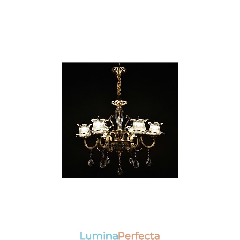 Caracteristică de pictură rustic Lodge pentru designeri Metal Interior Magazine Candelabru cu 2 becuri