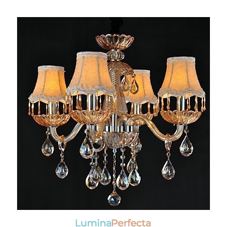 Candelabru Cristal Retro Sticla 4 Lumini Candelabru Cristal Retro Sticla 4 Lumini