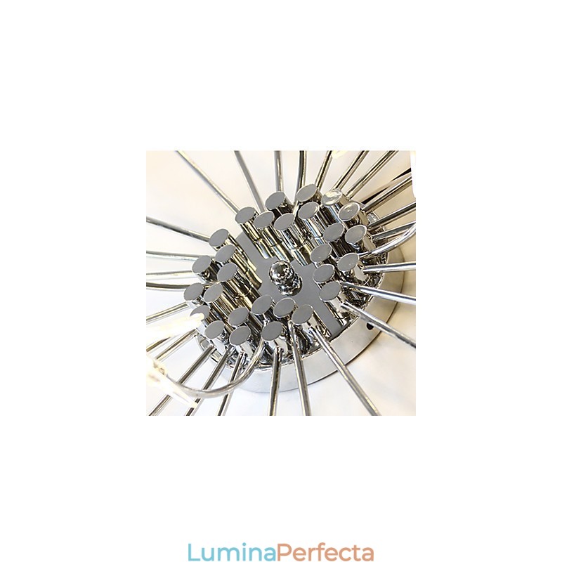 Funcție cromată modernă și contemporană pentru designeri de stil mini Candelabru metalic pentru copii