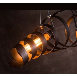 Lampă retro din fier Candelabru în stil industrial minimalist modern