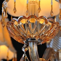 Candelabru Cristal Retro Sticla 4 Lumini