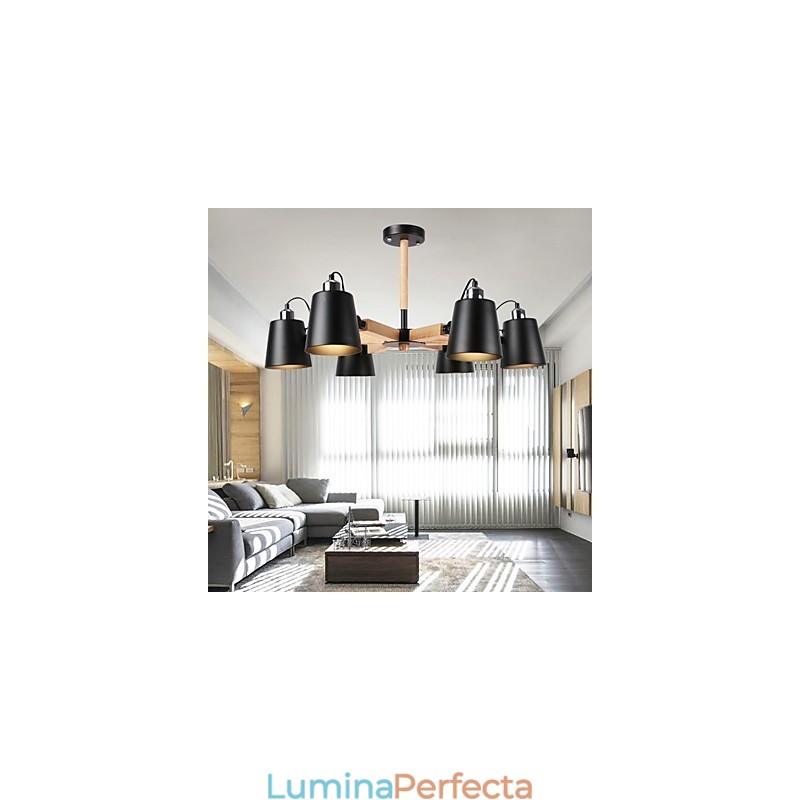 Caracteristică de pictură vintage pentru candelabru metalic