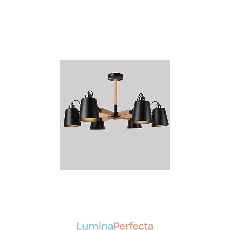 Caracteristică de pictură vintage pentru candelabru metalic