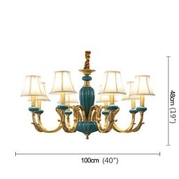 Candelabru din cupru Candelabru decorativ din jad KP